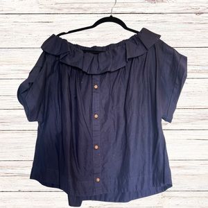 Sea New York ruffle top Size 2